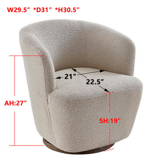 -Montgomery Swivel Chair