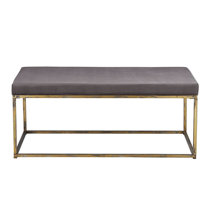 -MILEY OTTOMAN (BROWNSTONE)