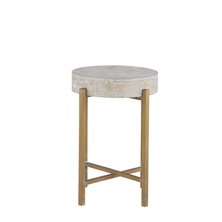 Collin Accent Table (White)