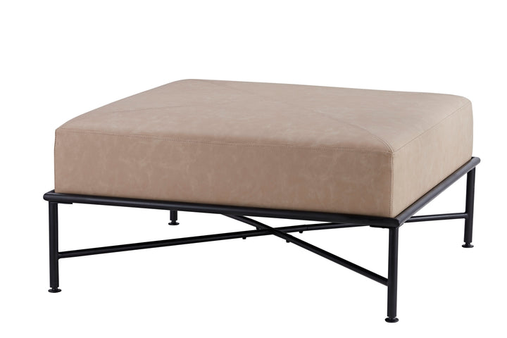 -TRACE OTTOMAN (MUSHROOM PU)