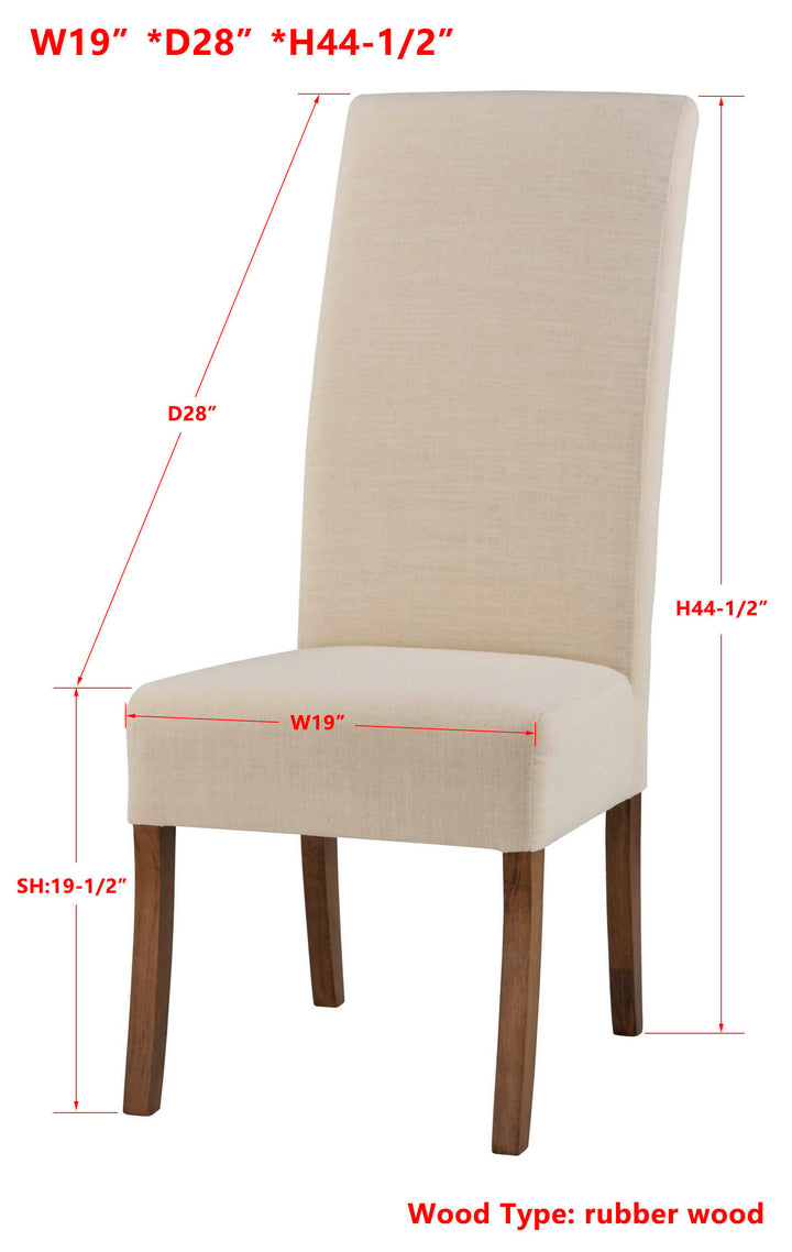 -Assembled Classic Parsons Chair