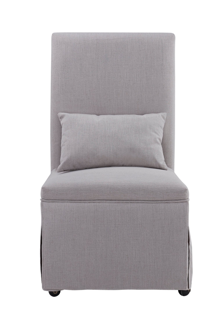 -Myles Side Chair (Gray)