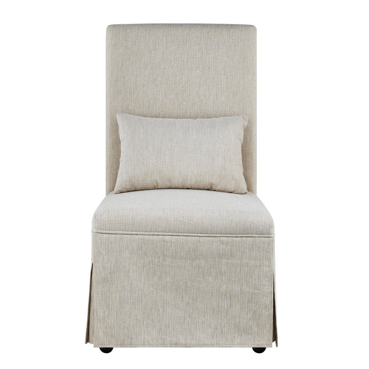 -Myles Side Chair (French Linen)