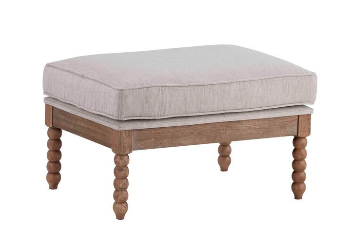 -WILLOW OTTOMAN (FRENCH LINEN)