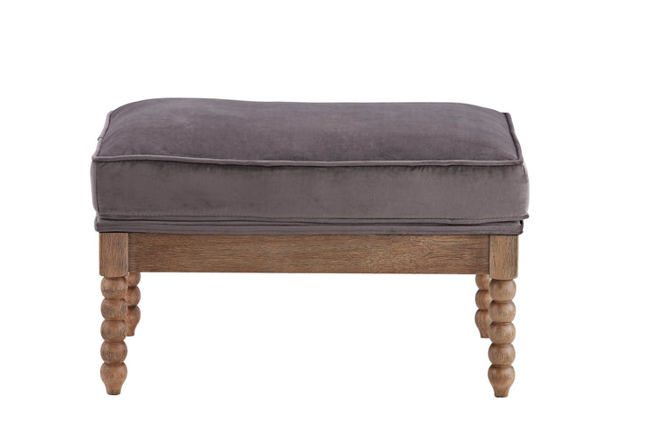 -WILLOW OTTOMAN (BROWNSTONE)