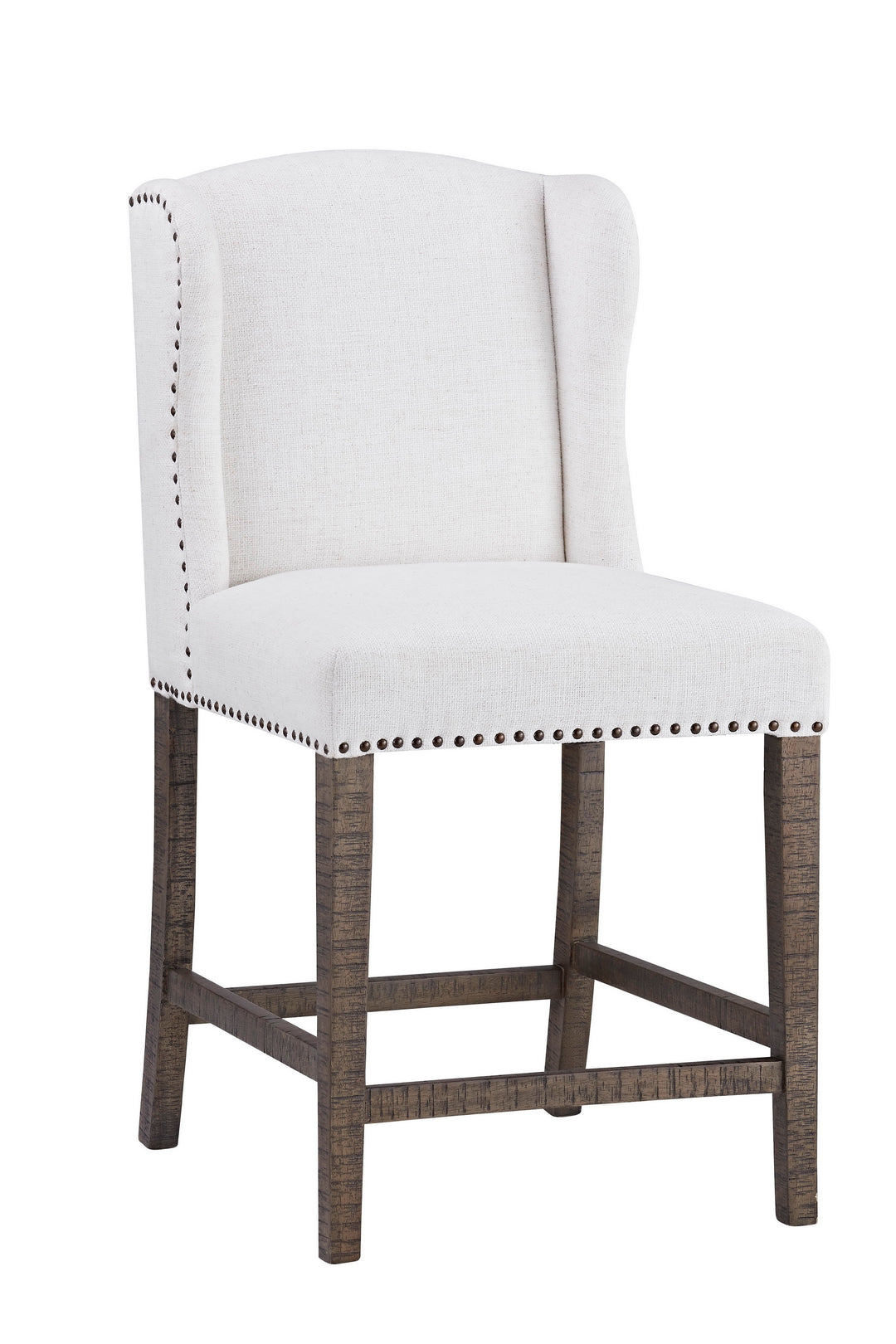 -SAVANNAH 24'' BAR STOOL (COTTON BOLL)