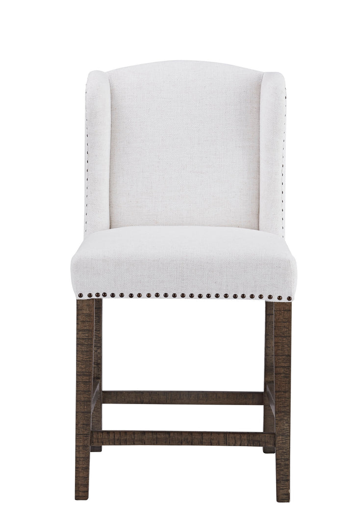 -SAVANNAH 24'' BAR STOOL (COTTON BOLL)