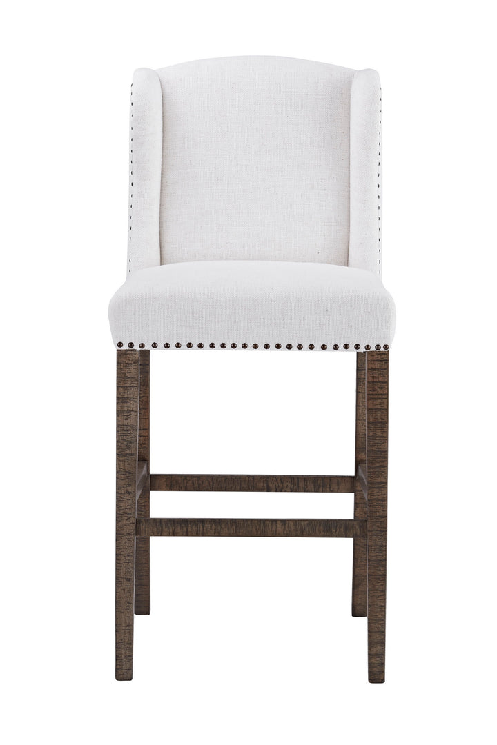 -SAVANNAH 30'' BAR STOOL (COTTON BOLL)