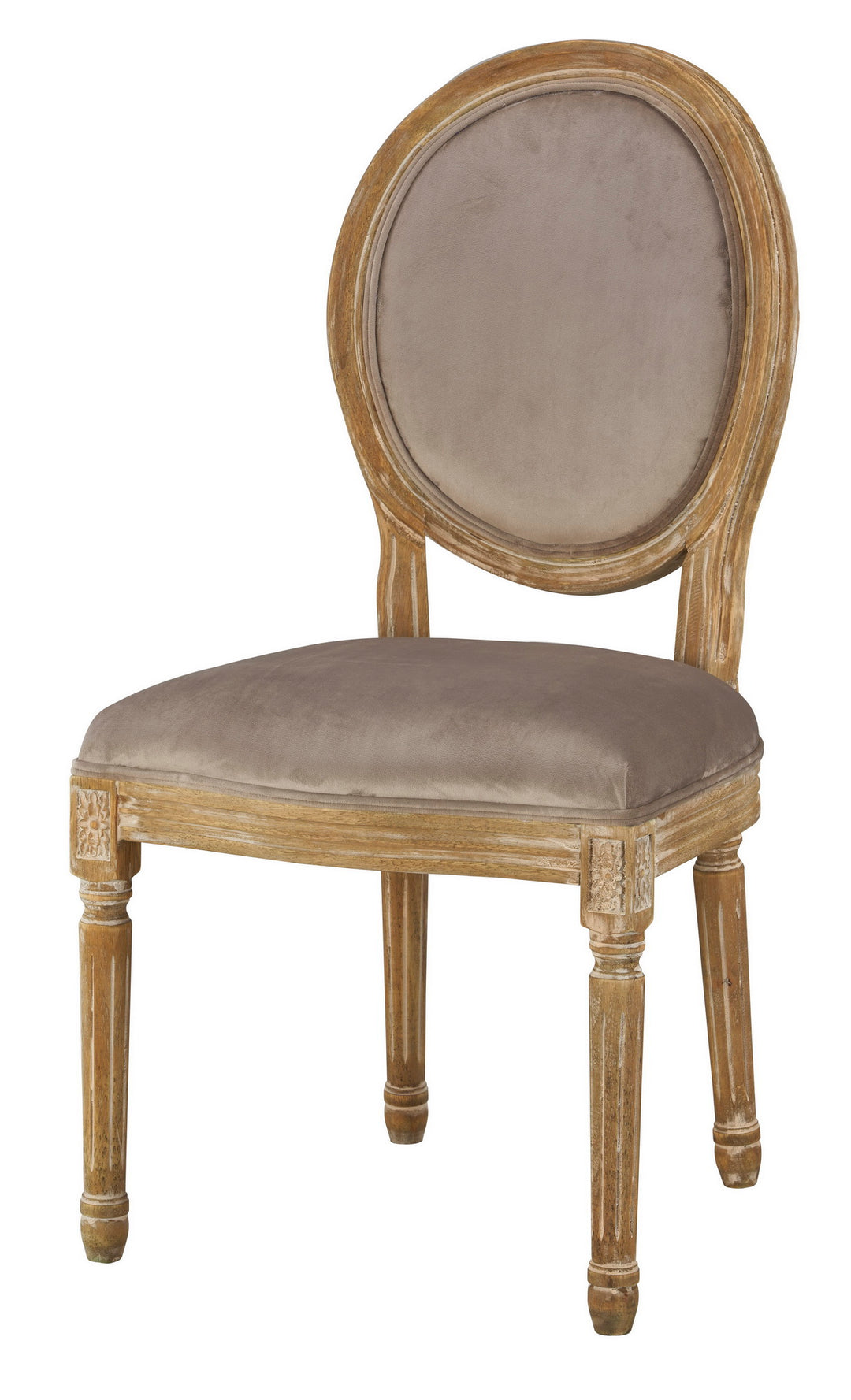 -Round Maxwell Side Chair (Chantel Ash)