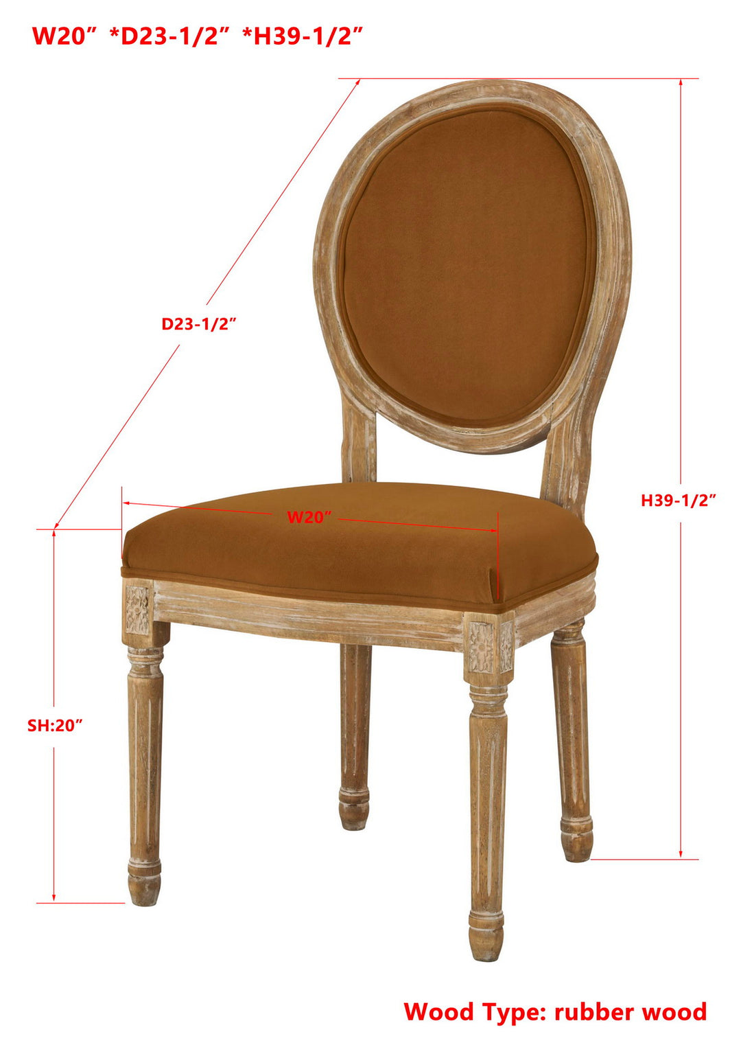 -*Round Maxwell Side Chair