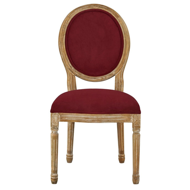 -*Round Maxwell Side Chair (Berry)