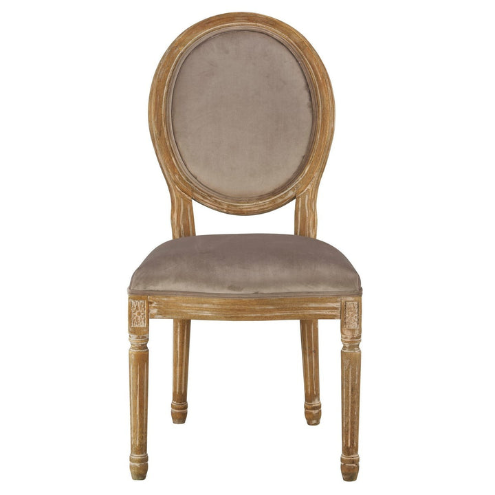 -Round Maxwell Side Chair (Chantel Ash)