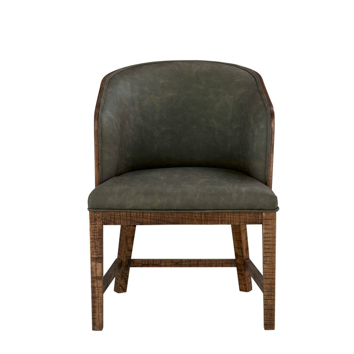 -Copley Side Chair (Moss PU)