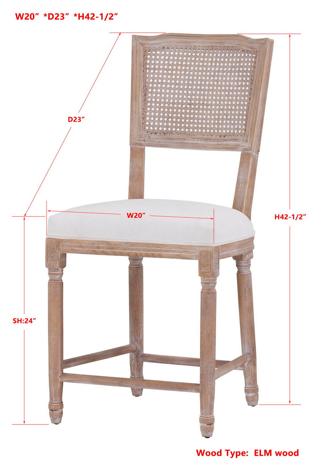 -Camille Counter Stool