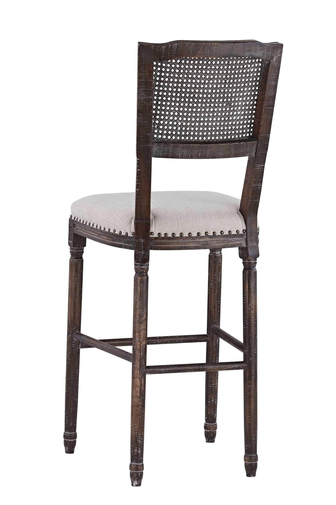 -CAMILLE BAR STOOL (FRENCH LINEN)