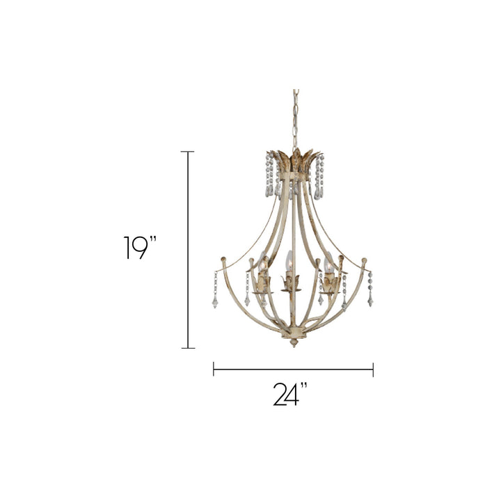 *Bromley 3-Lt Chandelier