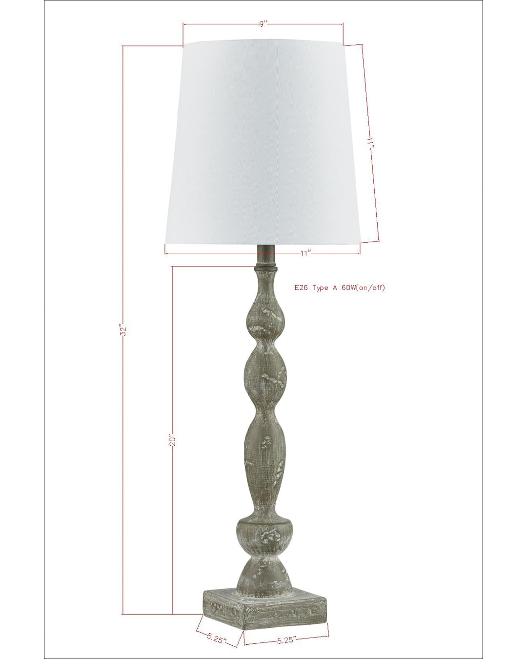 Chandler Buffet Lamp