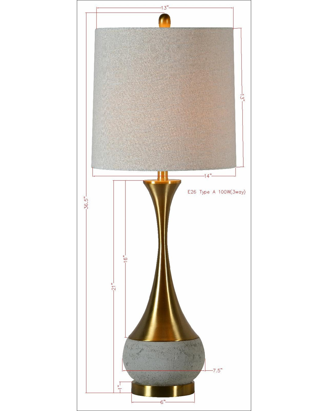 Claudia Table Lamp