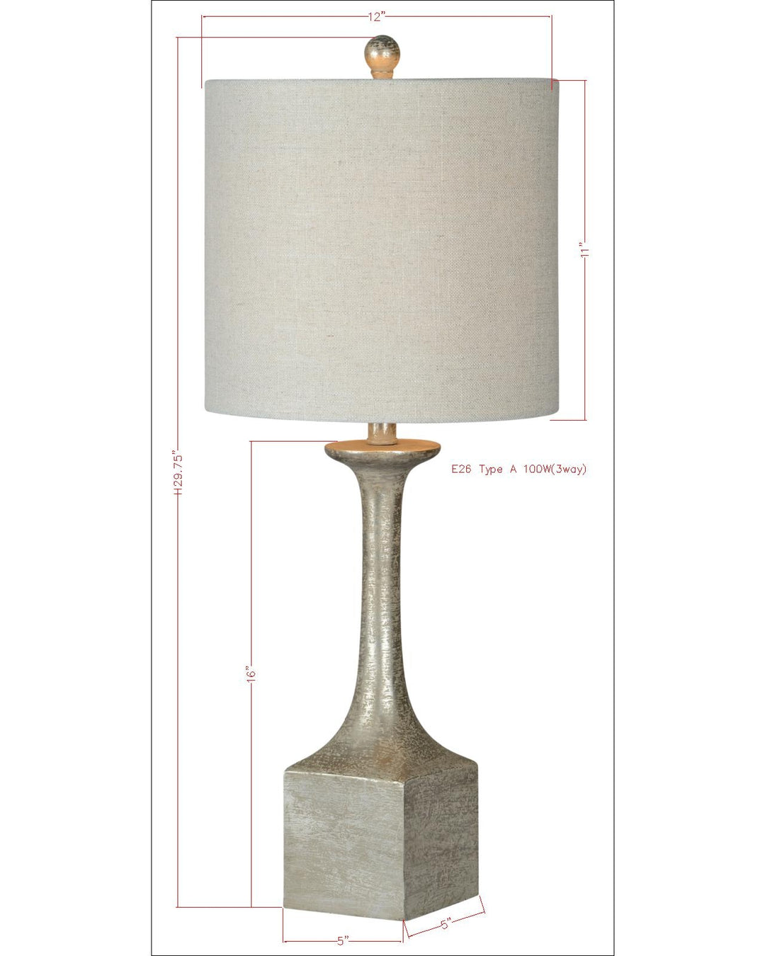 Loretta Buffet Lamp