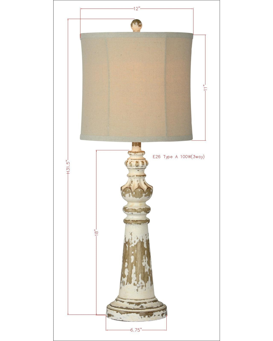 Merle Table Lamp