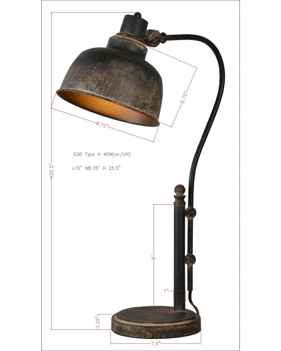 Wade Desk Lamp