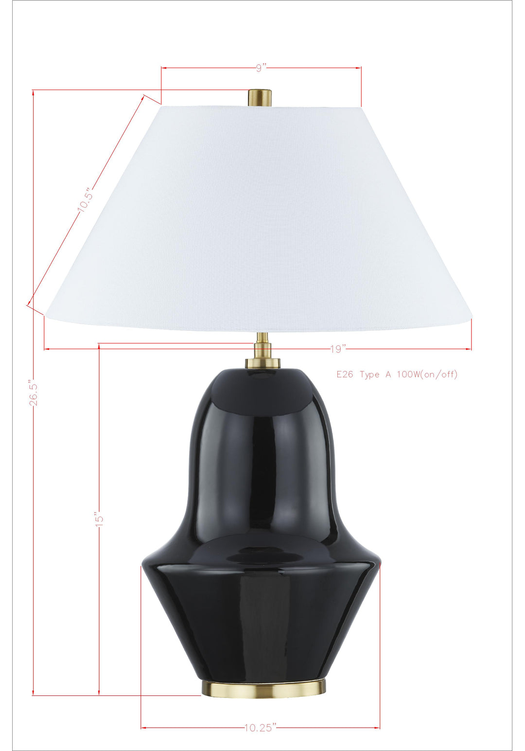 *Jean Table Lamp