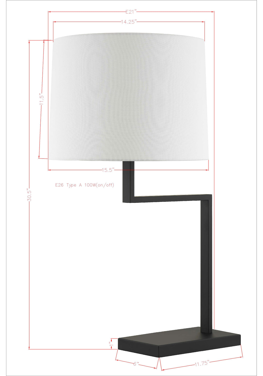 Tristan Table Lamp