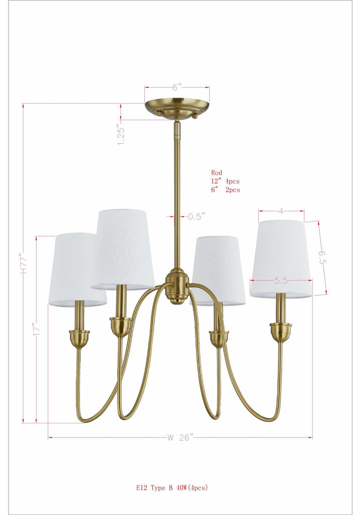 Portia Chandelier