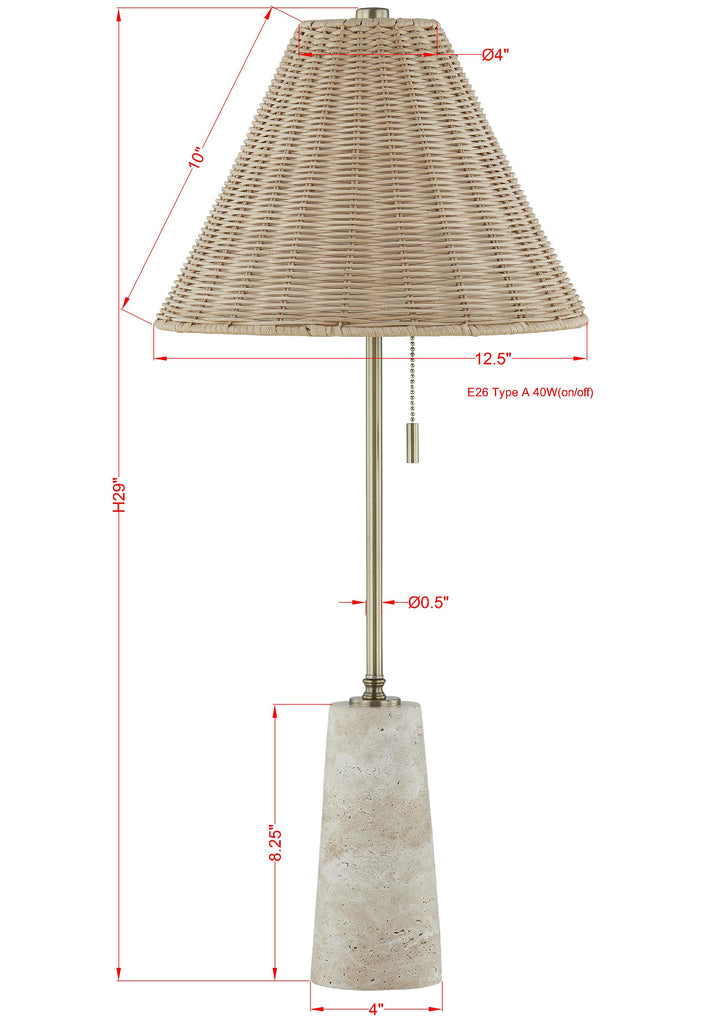 Lorraine Buffet Lamp