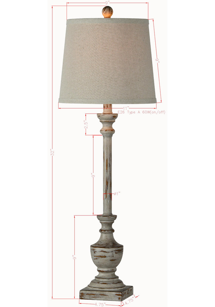 Jodie Buffet Lamp